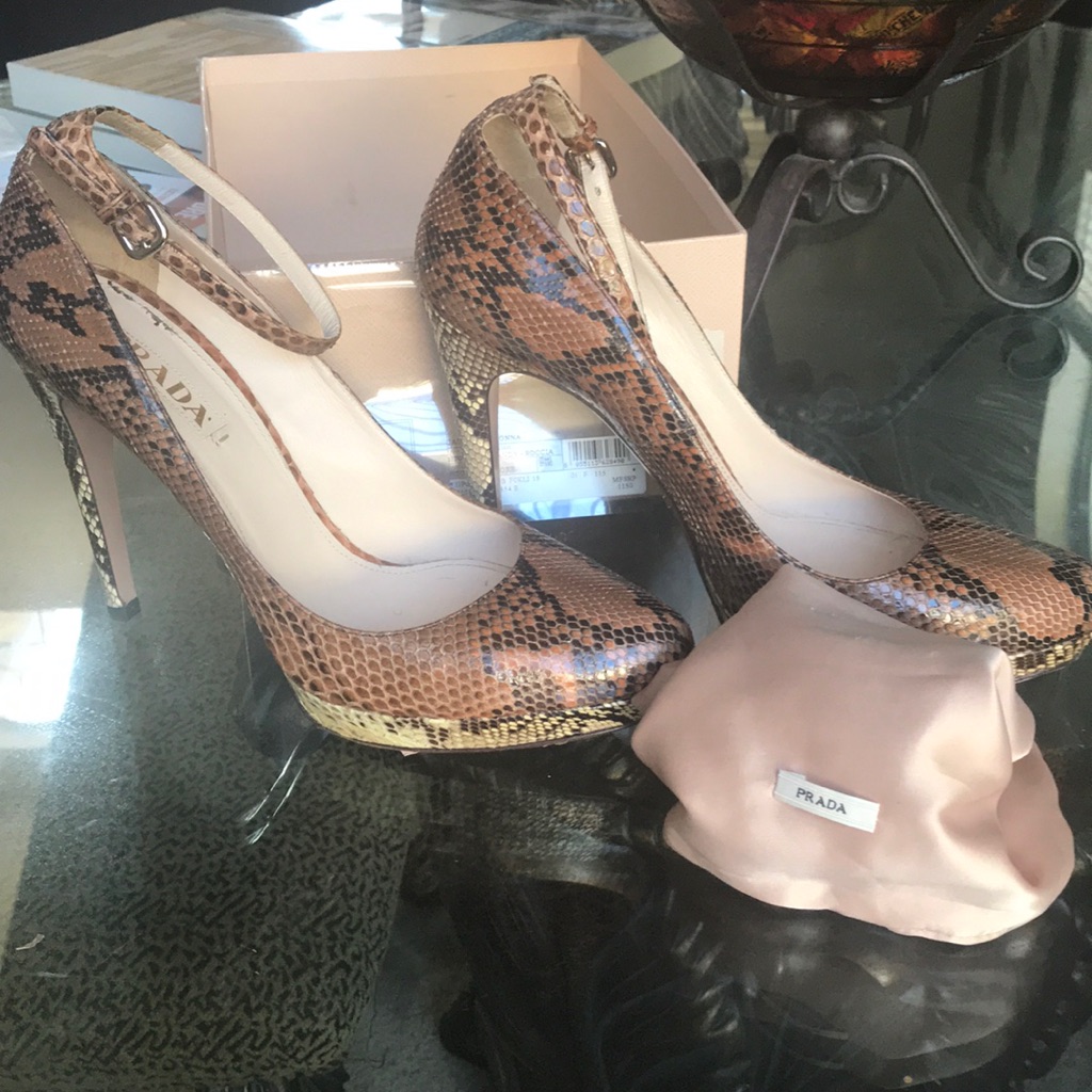 Prada Python Pitone Shoes
